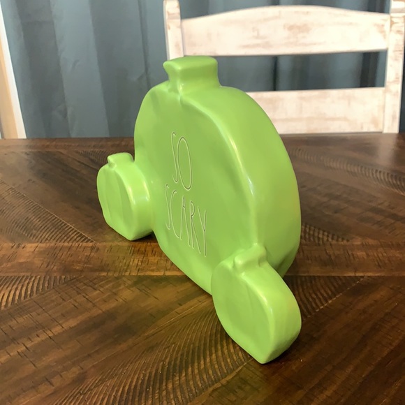 Rae Dunn Halloween decor pumpkin “so scary” - Picture 2 of 5